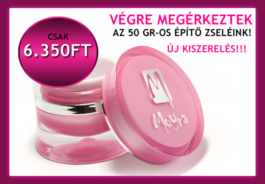 MOYRA ÉPÍTŐ ZSELÉK ÚJ KISZERELÉSBEN!