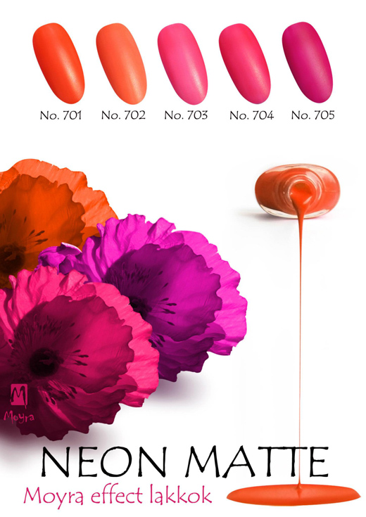 MOYRA NEON MATTE EFFECT LAKKOK!