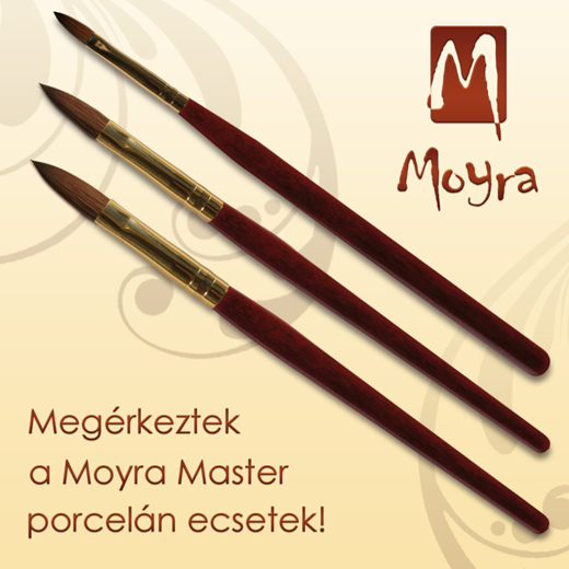 Moyra Master porcelán ecsetek!