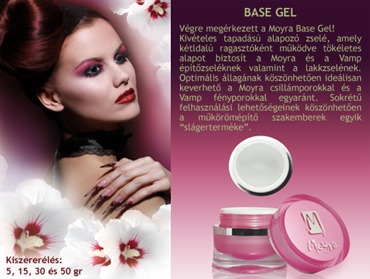 Végre megérkezett a Moyra Base Gel!