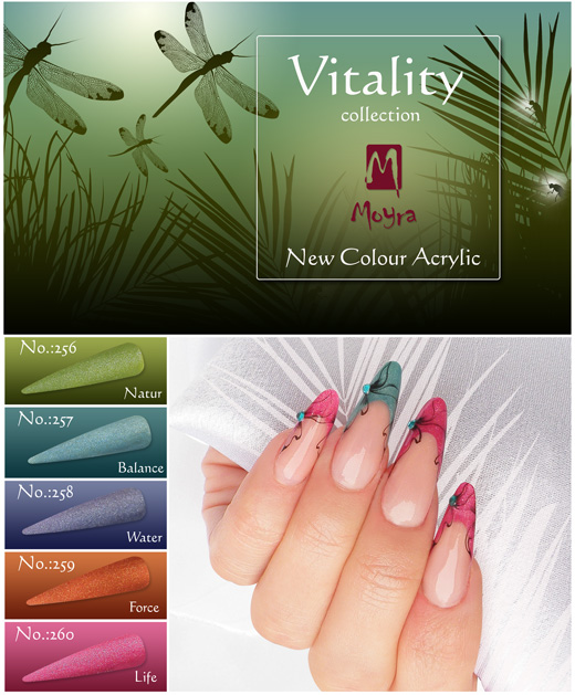 Színes porcelánporok - Vitality Kollekció!