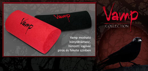 Vamp könyöktámasz hímzett logóval