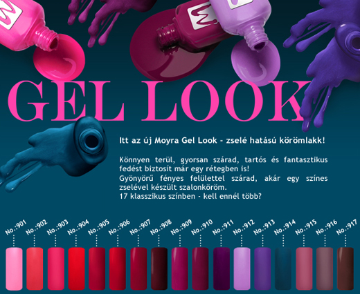 Újdonságok - Gel Look körömlakk!