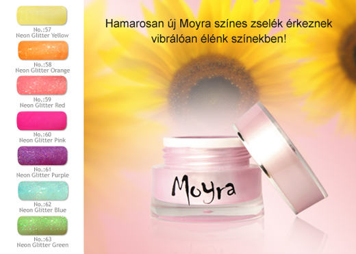 Új Moyra Színes zselék!