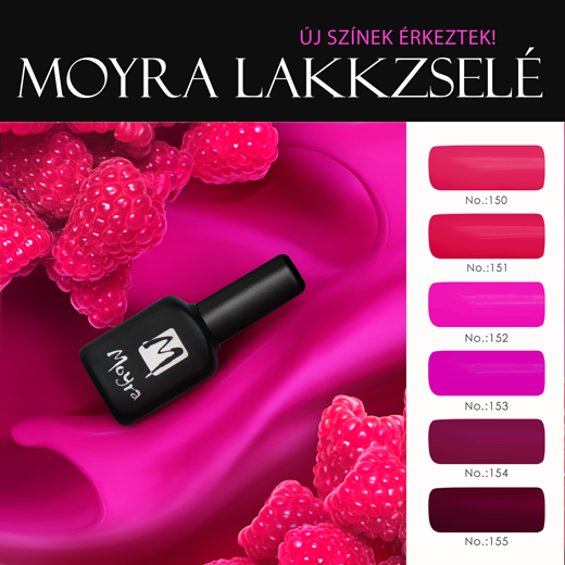 Új Moyra Lakkzselék érkeztek!